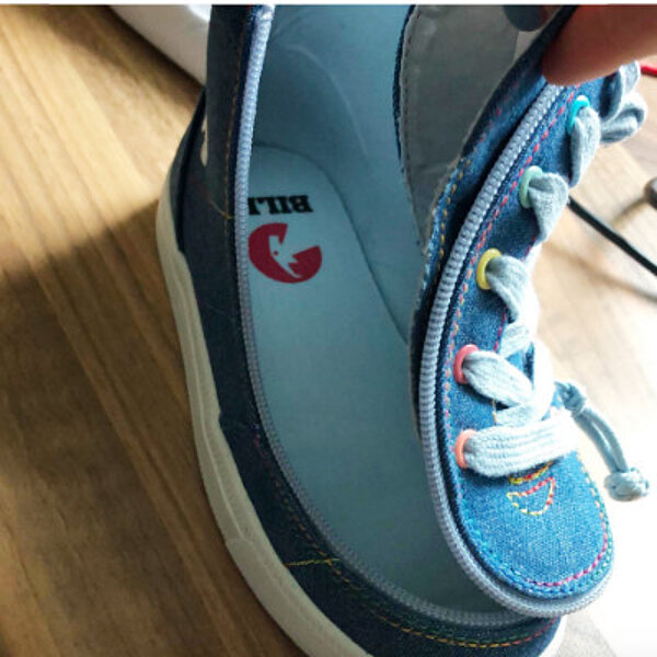 Kids Denim Rainbow Thread Billy Footwear Othesenschuhe FiNiFuchs Kids Denim Rainbow Thread Billy Footwear Othesenschuhe FiNiFuchs
