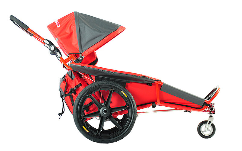 xRover REHA ALL IN ONE M Rehabuggy RehaKinder Behinderung Rehakarre Rehafahrradanhänger FiNiFuchs