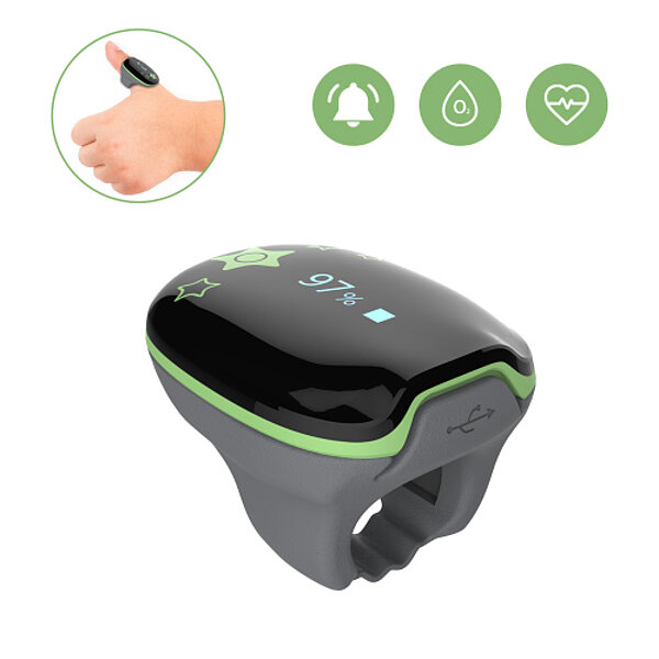 2 Vitacom Tragbares Ringoximeter KidsO2 ™ FiNiFuchs Hilfsmittel Kinderhilfsmittel