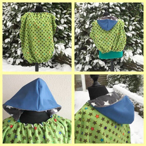 Rollstuhlponcho Kinder Rollstuhljacke FiNiFuchs