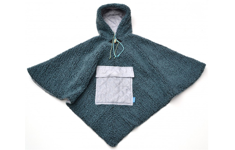 Rollstuhl Poncho gefuettert boucle Pien Polle